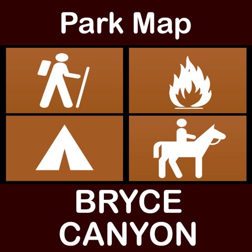 Bryce Canyon National Park : GPS Hiking Offline Map Navigator icon