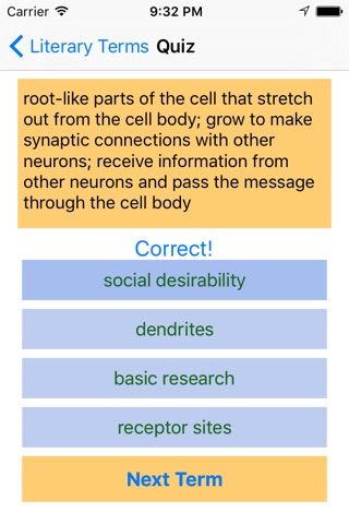 Psychology Terms Study Guide screenshot 2