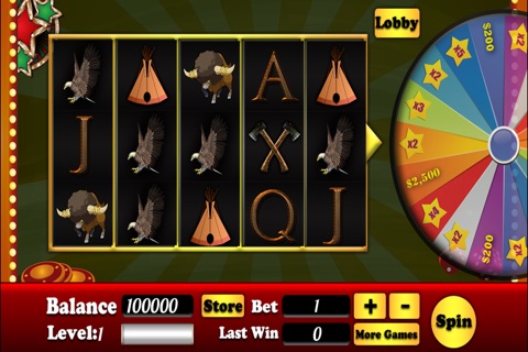 Native Buffalo Spin & Win Slots Treasure Journey Viva Las Vegas Jackpot Bonus Machine screenshot 3