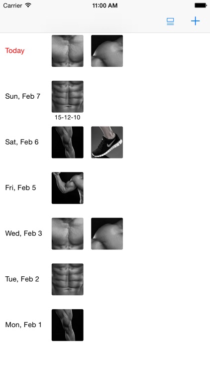 Gym Calendar