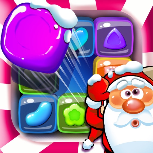 Candy Bubble Crush Christmas Edition- Most popular time killer sweet casual game Icon