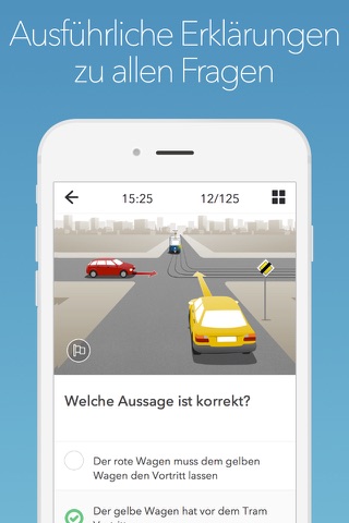 Simpli Auto Theorie Schweiz: Die Fahrschule für deinen Führerschein 2016 mit allen Fragen & Verkehrszeichen jeder Kategorie screenshot 3