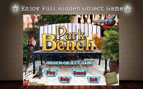 Park Bench Hidden Objects Game screenshot 3