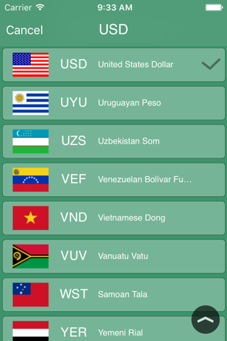 Currency Rates screenshot 2