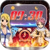 iClock – Manga & Anime : Alarm Clock Fairy Tail Wallpapers , Frames and Quotes Maker For Pro