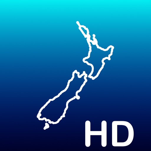 Aqua Map New Zealand HD - Offline Nautical Charts