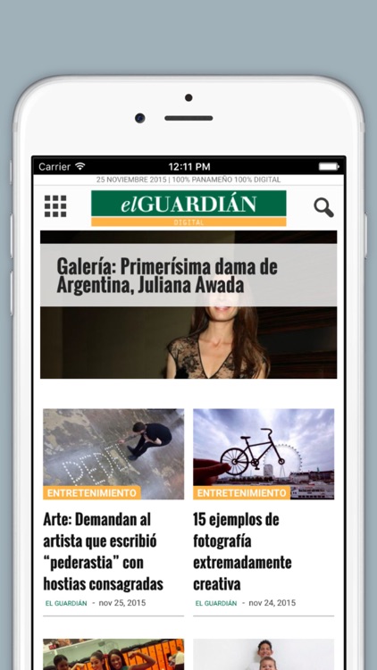 El Guardian Digital - Un nuevo medio 100% panameño y 100% digital screenshot-3