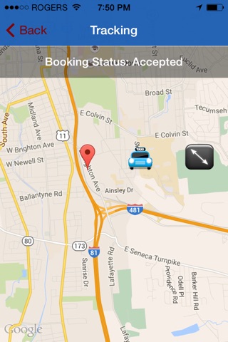 Blue Star Taxi Syracuse NY screenshot 4