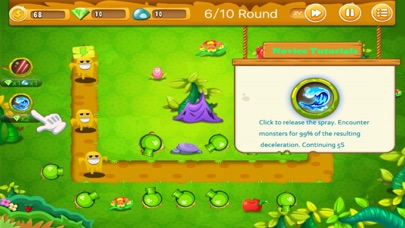 Protéger Eggs Défense: Defend avec des plantes et Cute Monsters coureurs de terrainCapture d'écran de 4