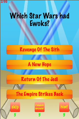 You Think You Know Me?  Star Wars Edition Trivia Quiz screenshot 2