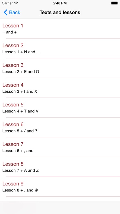 Morse Code Trainer App