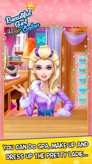 Beautiful Girl Hair Salon with Dress Up kids Game(圖4)-速報App