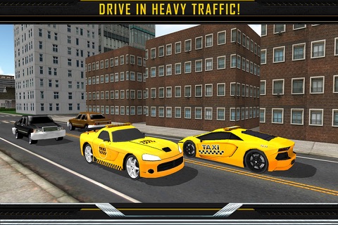 City Airport Taxi Duty Driver 3D screenshot 2