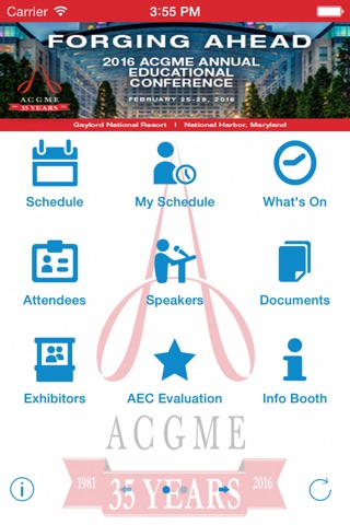 ACGME AEC 2016 screenshot 2