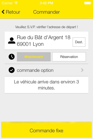 Taxi Lyon screenshot 2