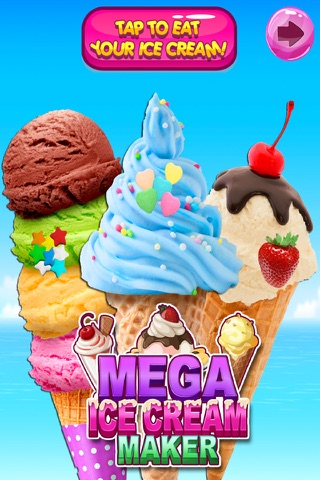 Mega Ice Cream Popsicles, Soft Serve & Frozen Ice Cream Truck Desserts Maker FREE screenshot 4