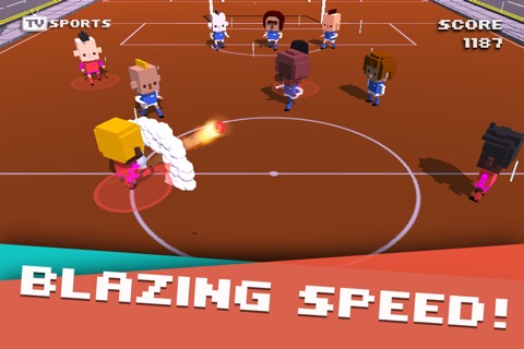 TV Sports Soccer - Endless Blocky Runnerのおすすめ画像3