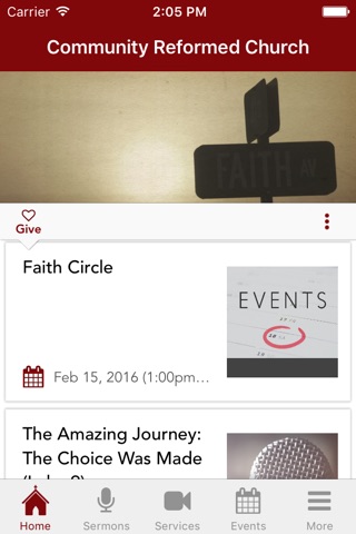Community Reformed Church screenshot 2
