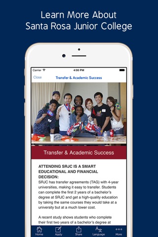 Santa Rosa Junior College - Prospective International Students App screenshot 3