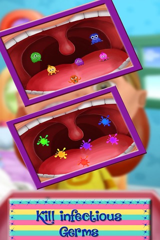 Throat Surgery – Cure crazy mouth patients in virtual doctor game screenshot 2
