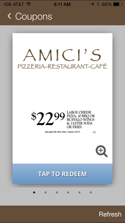 Amici's Pizzeria Restaurant