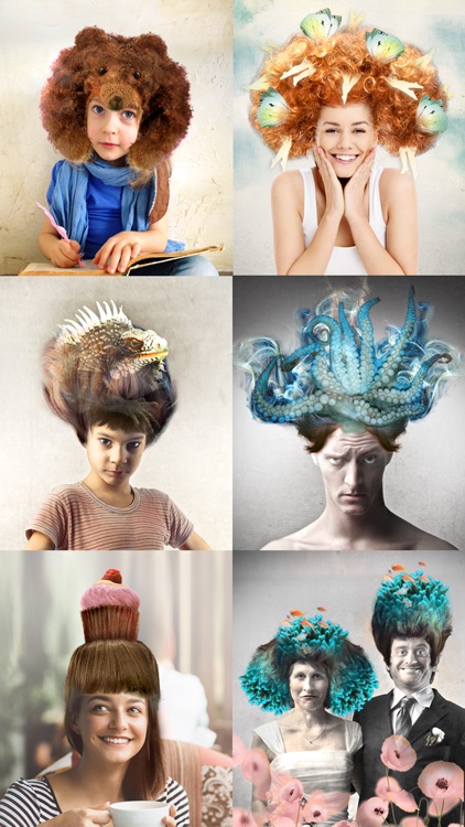 Surreal wigs – Creative hairstyles to edit your photos screenshot-0