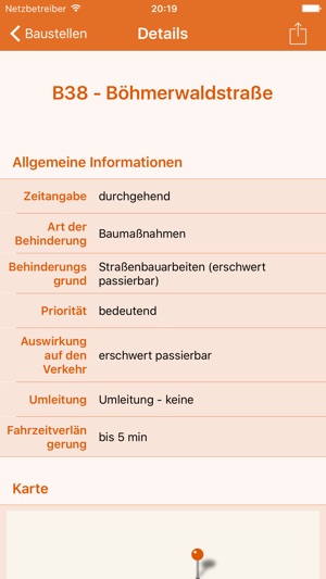 Baustellen Österreich - Der Baustellenführer für Österreich(圖4)-速報App