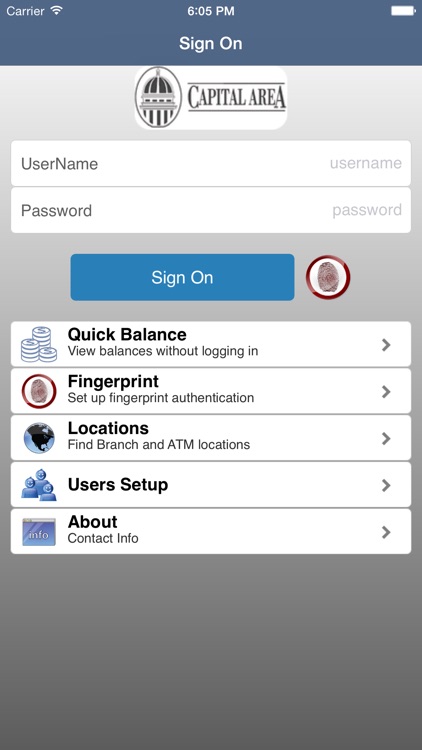 CAFCU Capital Connection Mobile Banking