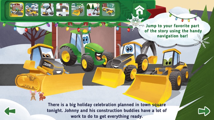 Johnny Tractor and Friends: Snow Day screenshot-0