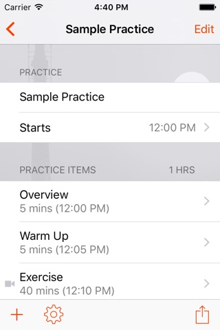 InfiniteKarate Practice Planner screenshot 2