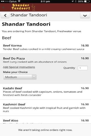 Shandar Tandoori screenshot 2