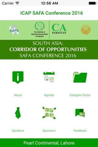 ICAP SAFA Conference 2016 screenshot 2