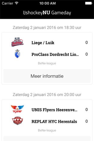 IJshockeyNU Gameday screenshot 2
