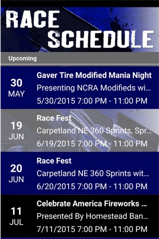 Butler County Speedway screenshot 2