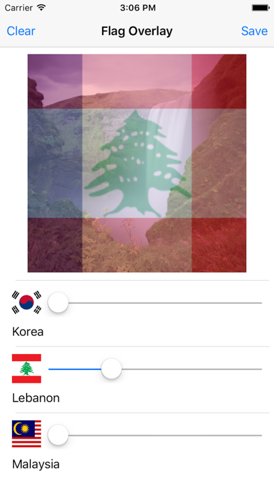 How to cancel & delete Flag Overlay from iphone & ipad 1