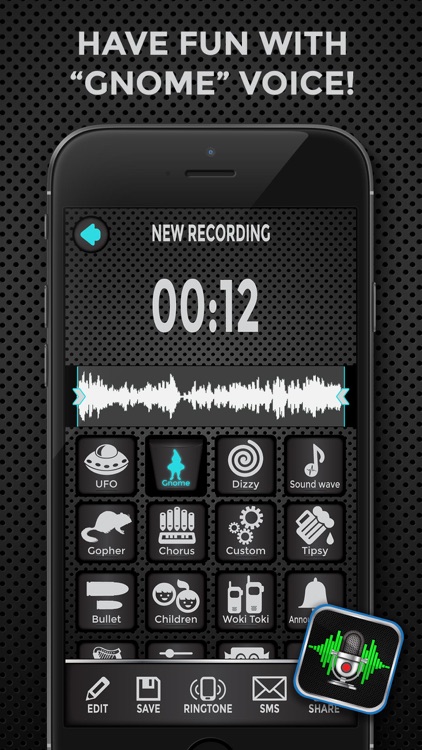 Voice Recorder and Editor – Change Your Speech with Funny Sound Effects