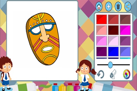 Paint carnival masks screenshot 3