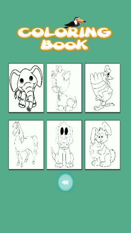 Kids Coloring Book - Cute Animals Kumamoto