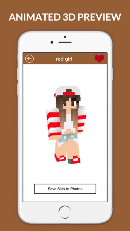 Best Skins PE - Girl, Boy and Animal skin for Minecraft