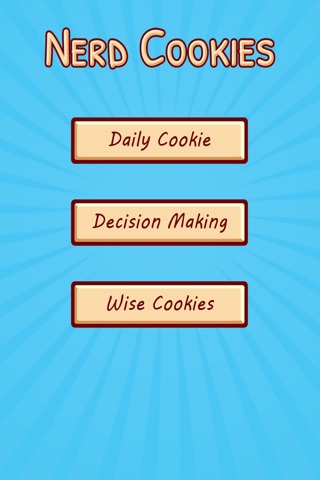 Nerd Cookies - Fortune Cookies for Nerds screenshot 4