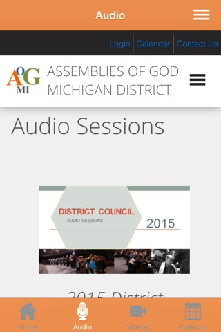 Assemblies of God, Michigan District screenshot 2