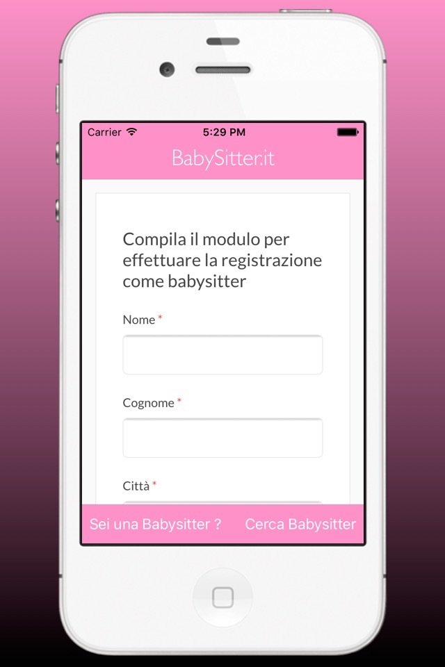 BabySitter.it screenshot 2