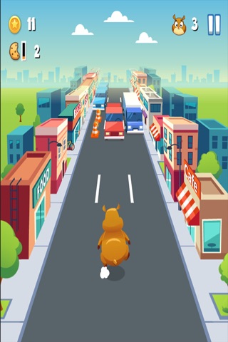 Giant Hamster Run - Run for Fun screenshot 3