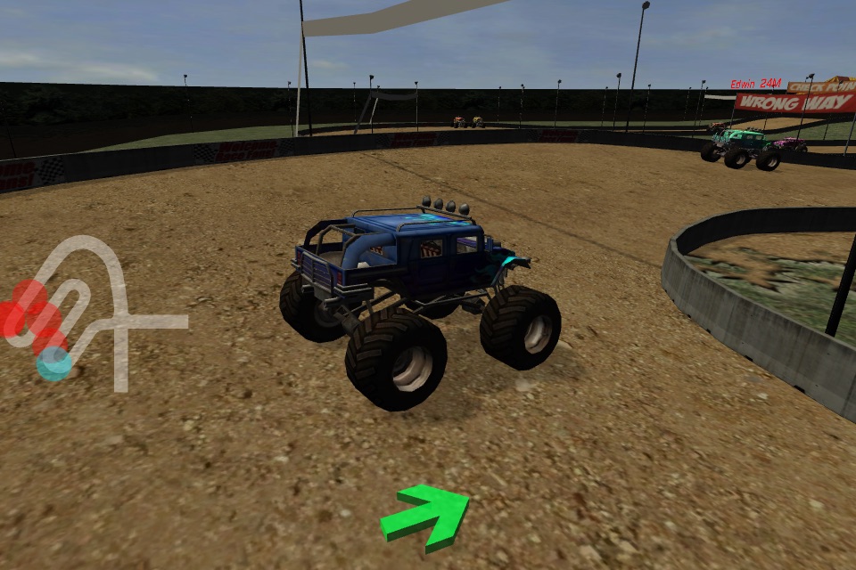 Dirt Monster Truck Racing 3D - Extreme Monster 4x4 Jam Car Driving Simulator screenshot 3