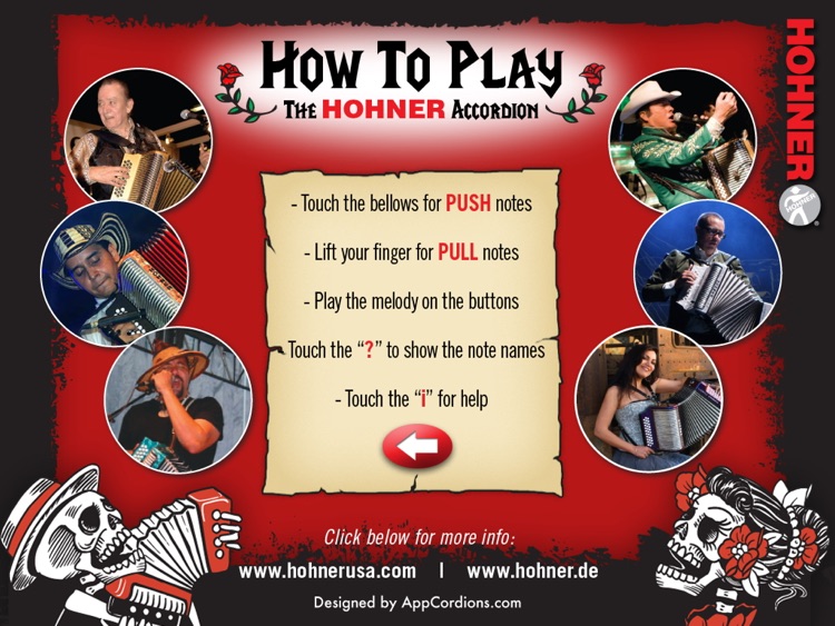 Hohner SqueezeBox Pro - Three-Row Diatonic Accordion screenshot-4