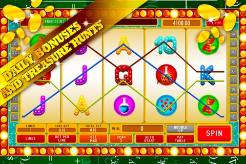 Innovative Slot Machine: Prove you are the best scientist for more winning chances screenshot 3