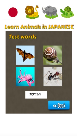 Learn Animals in Japanese Language(圖2)-速報App