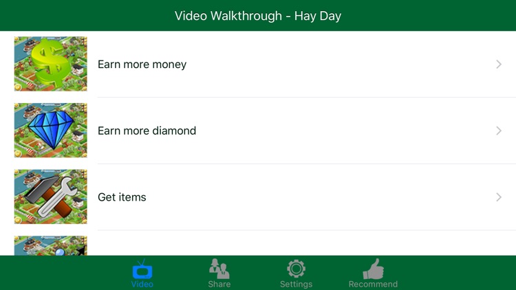 Video Walkthrough for Hay Day