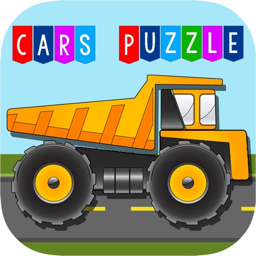 Puzzles Cars and Trucks Icon