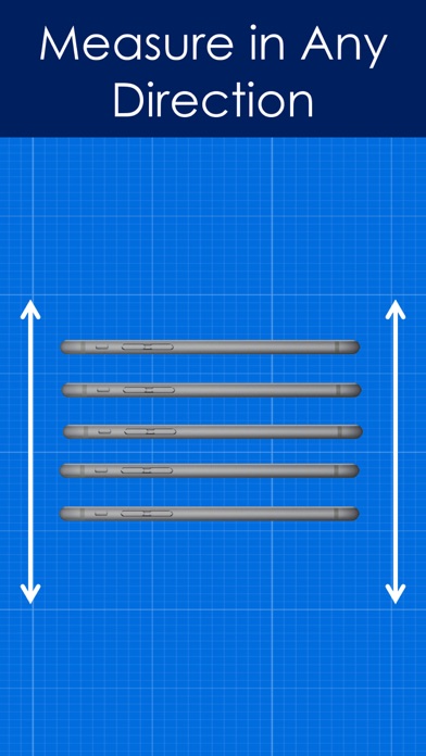 Air Ruler Flying Measuring Tape - This app is for entertainment purposes only! Screenshot 2